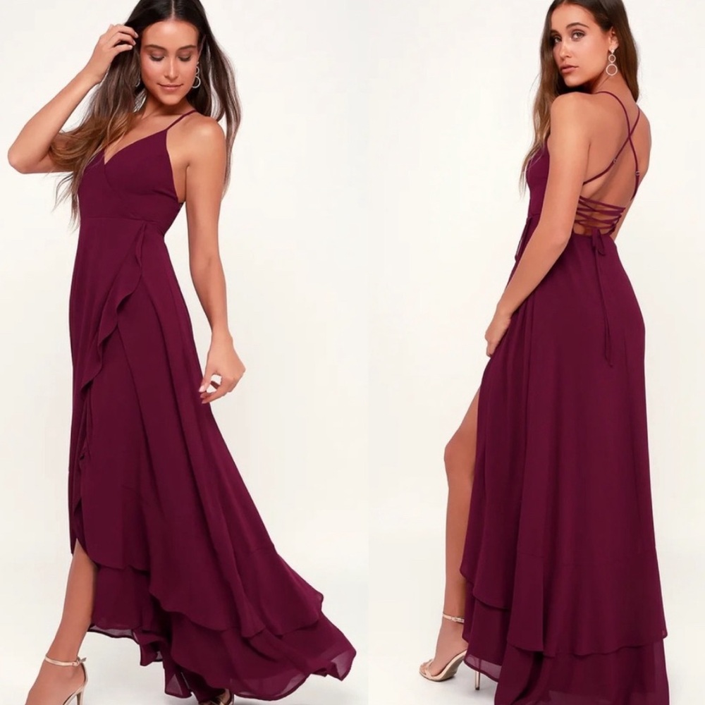 LULU’S In Love Forever Maxi Dress
